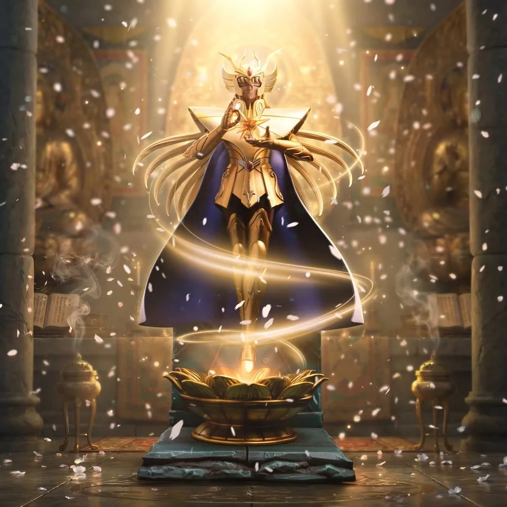 Saint Seiya Art Scale Statue – Virgo Shaka 1/10 28 cm 6