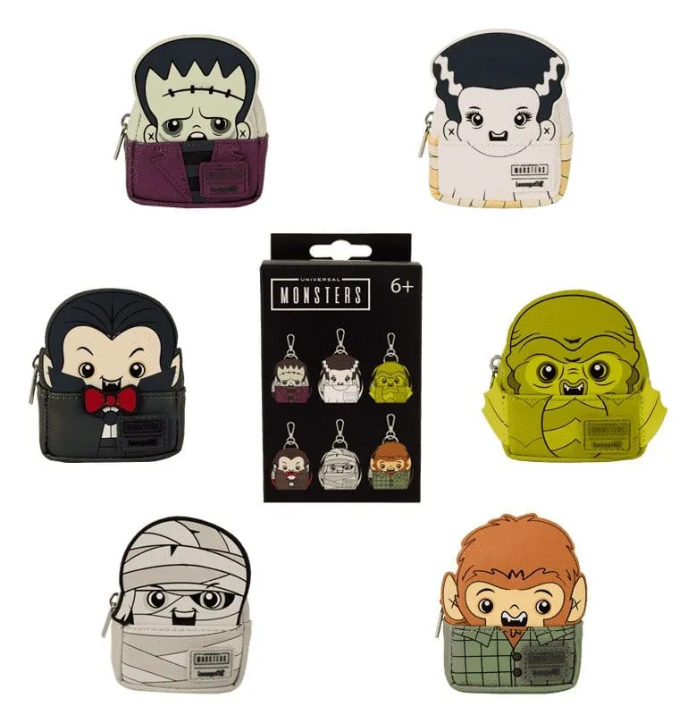 Universal Monsters Keychains – Loungefly Mini Backpack 15-Pack