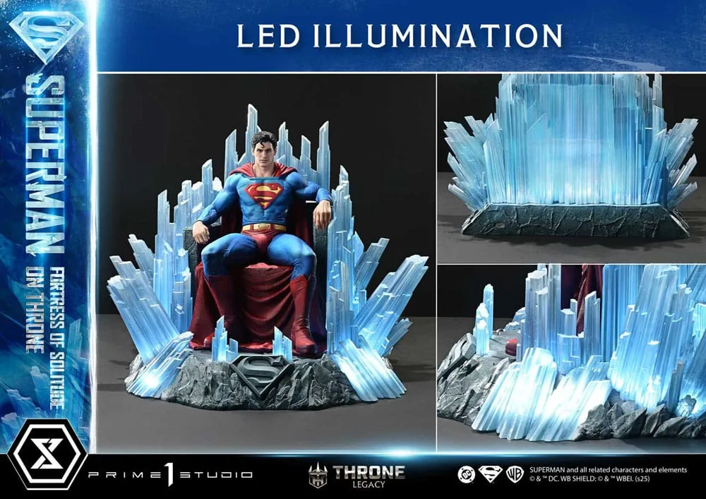 DC Comics Statue – Superman Fortress Throne 52 cm 8
