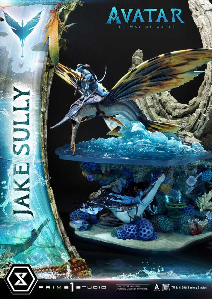 Avatar The Way of Water Statue – Jake Sully Bonus Version 59 cm