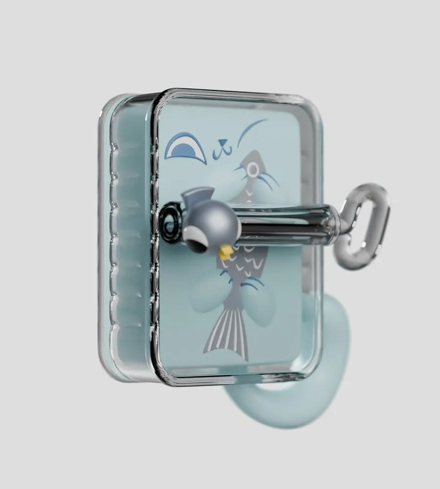 Ghost Cat Mini Figures – Series 1 Blind Box Display of 6 6 cm 5