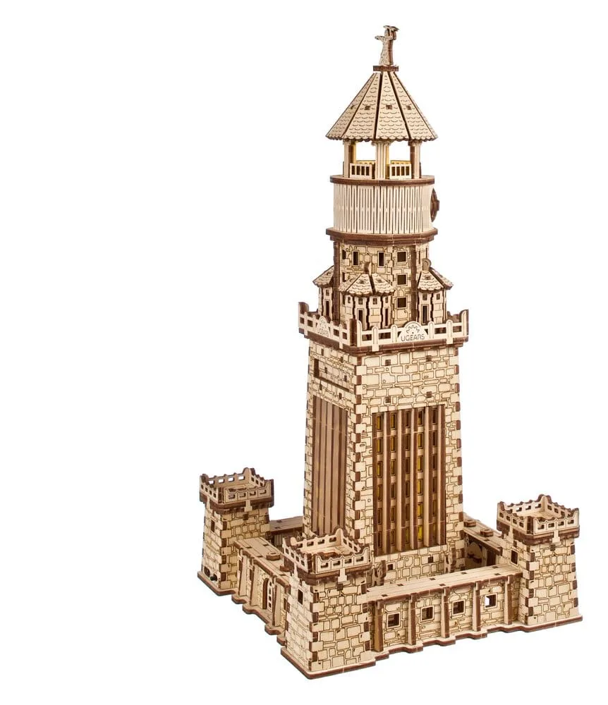 Lighthouse of Alexandria Model Kit – Ugears Wooden Edition 19