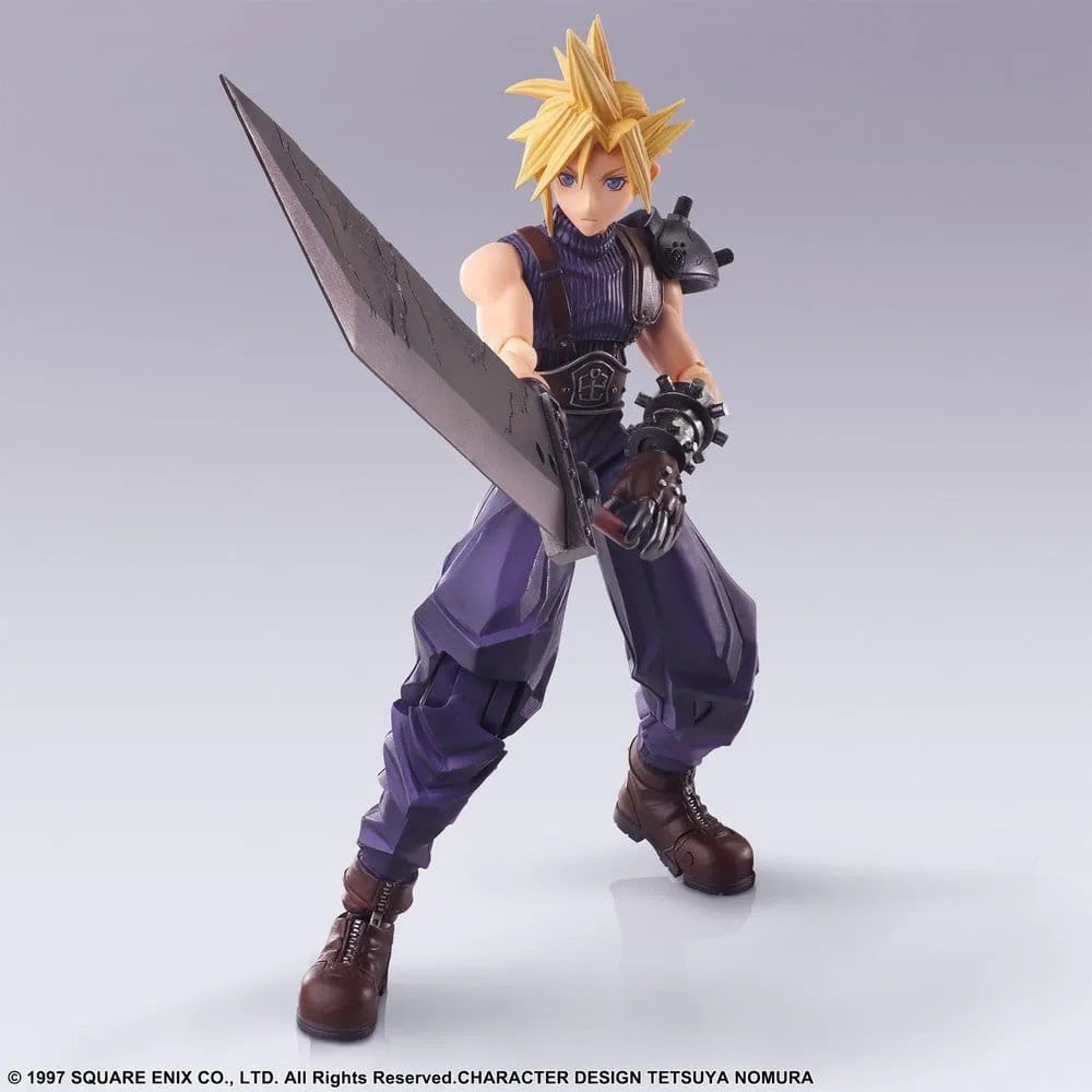 Final Fantasy VII Action Figure – Cloud Strife Digital Plus 15 cm 3
