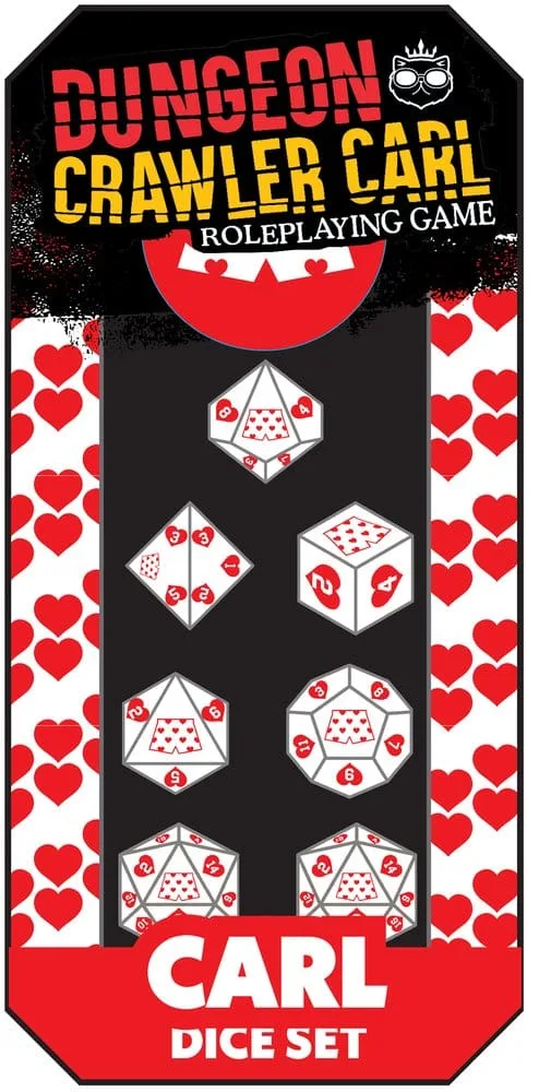 Dungeon Crawler Carl RPG Dice Set – Enchanted Big Boi Boxers