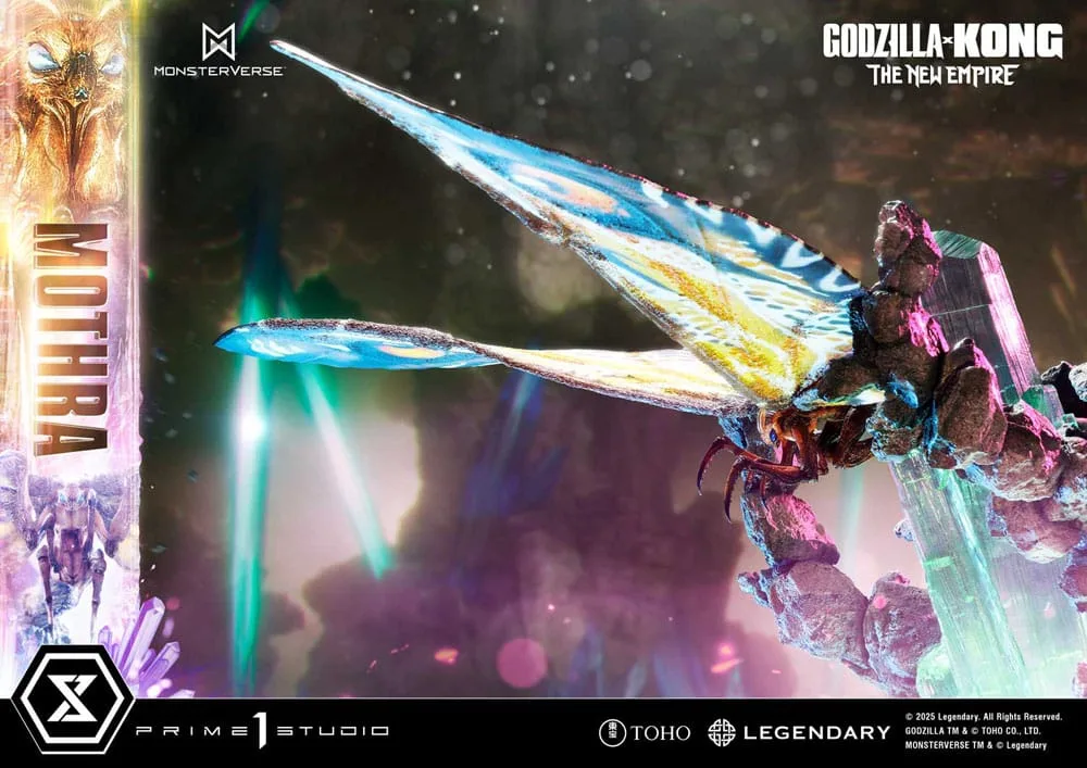 Godzilla x Kong The New Empire Statue – Mothra Diorama 113 cm 18