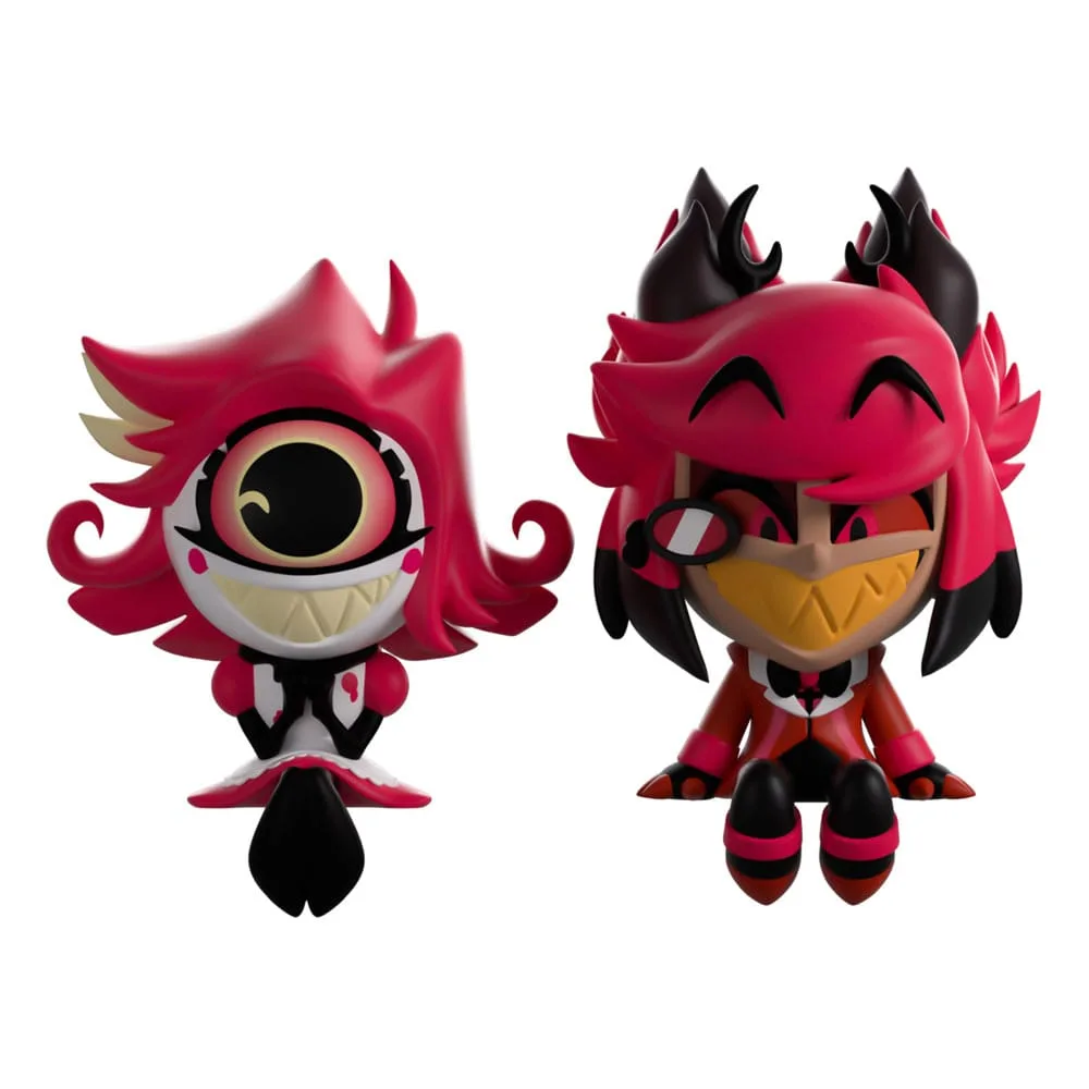 Hazbin Hotel Vinyl Figures – Alastor & Niffty Monitor Buddiez