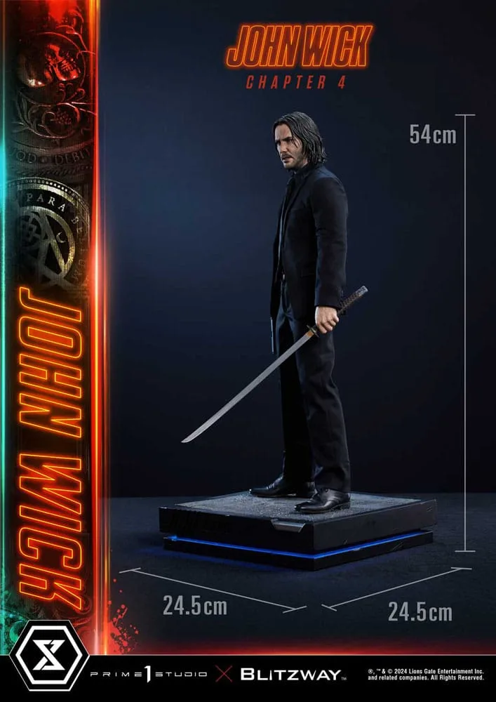 John Wick Chapter 4 Statue – Deluxe Bonus Version 54 cm 7
