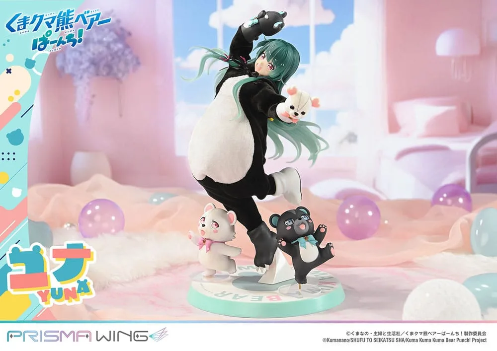 Kuma Kuma Kuma Bear Punch Statue – Yuna Prisma Wing 28 cm 4