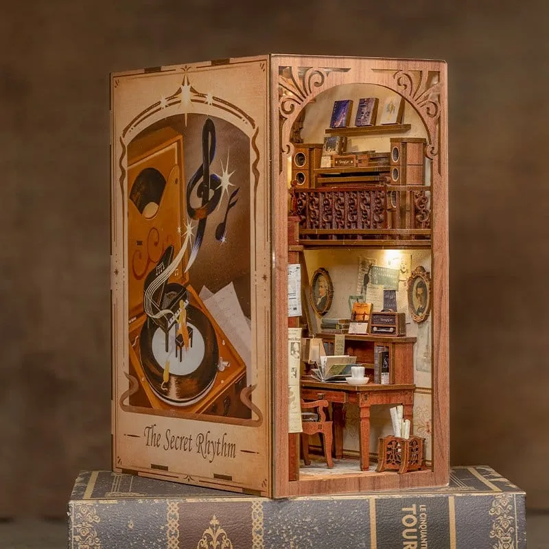 CuteBee book nook bouwpakket – The Secret Rhythm 23 x 11 cm 14