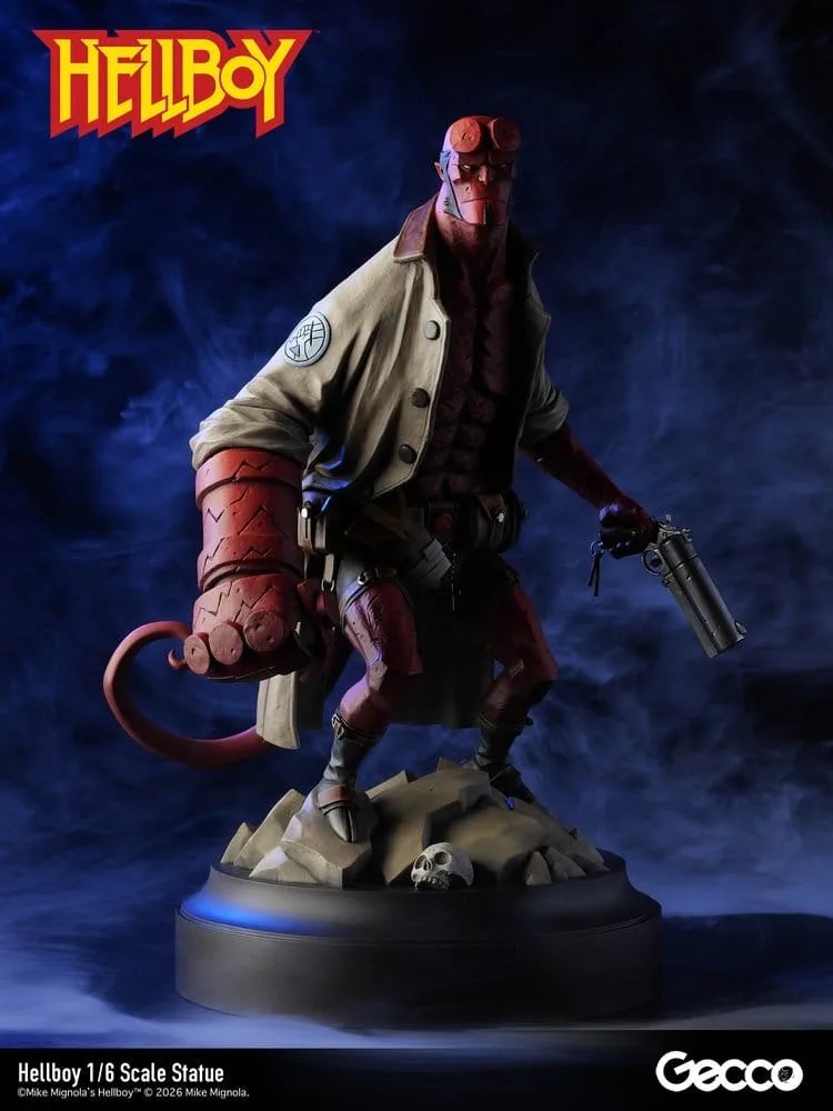 Hellboy Resin Statue – Dark Horse Presents 88 1/6 34 cm 19