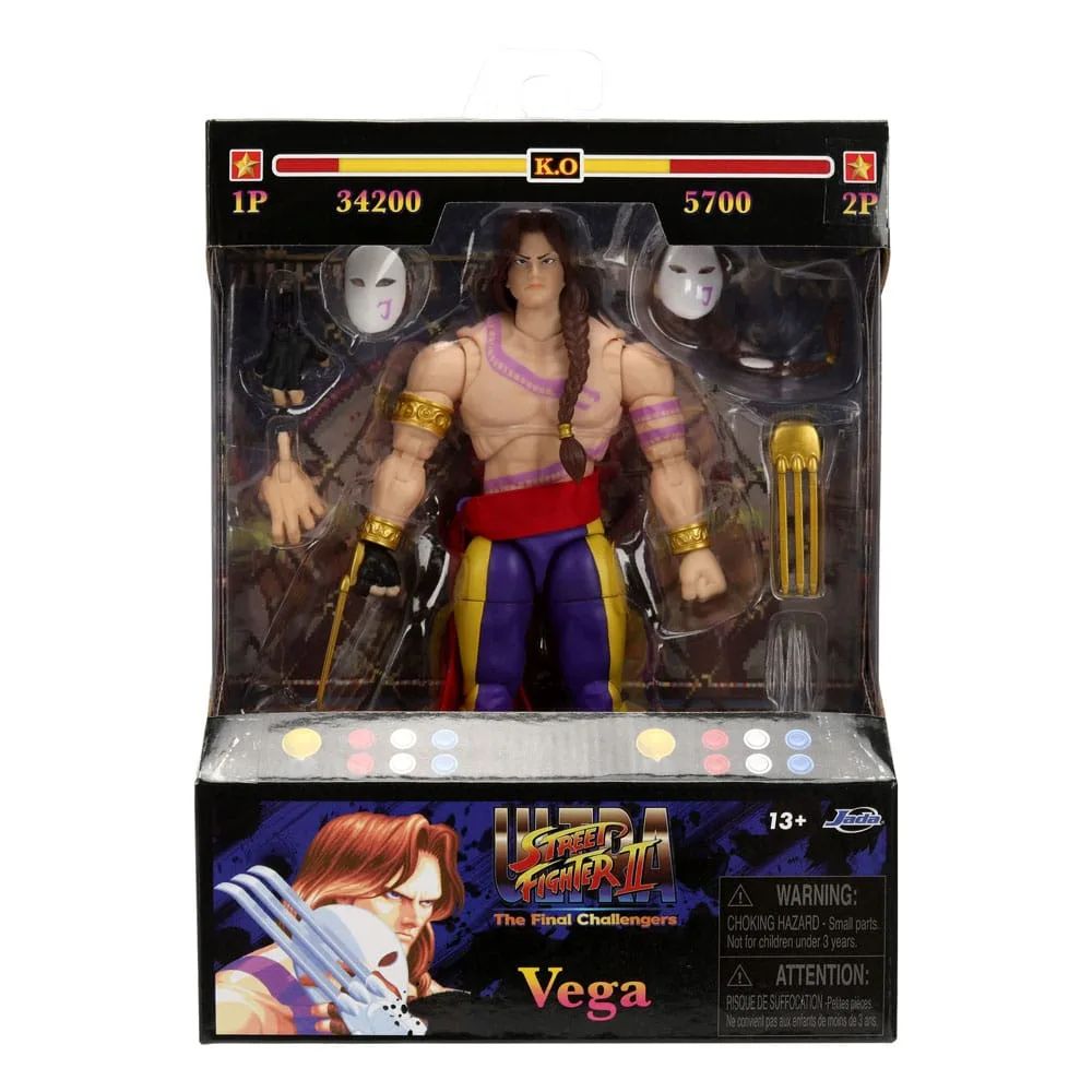Ultra Street Fighter II Action Figure – Vega 1/12 Scale 15 cm 3