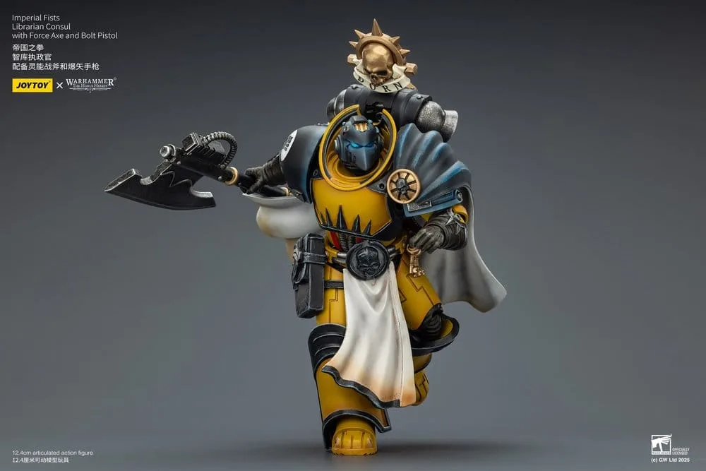 Warhammer Action Figure – Imperial Fists Librarian Consul 12 cm 8