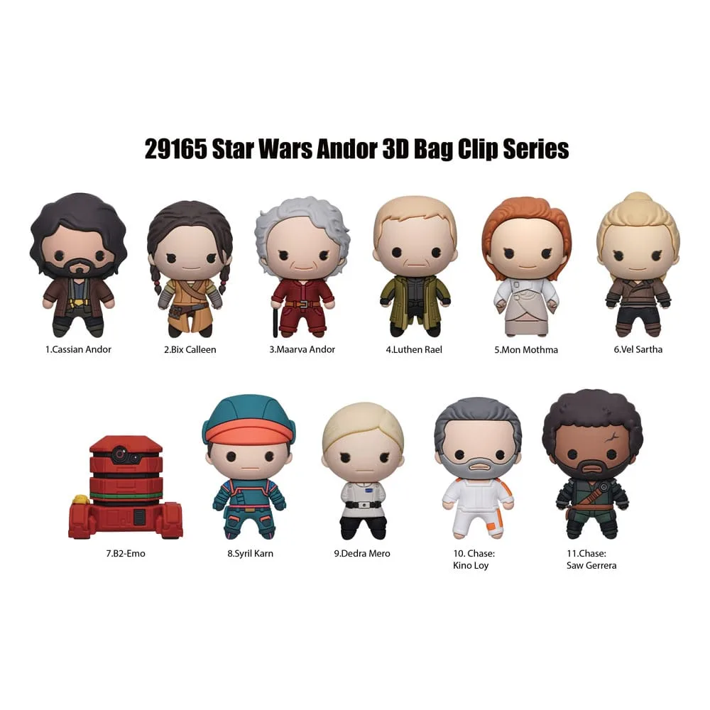 Star Wars 3D-Taschenanhänger – Andor 24er-Display 2