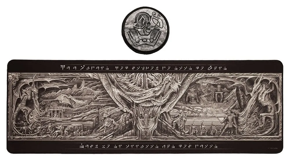 The Elder Scrolls V Skyrim Desk Pad Set – Alduin's Wall