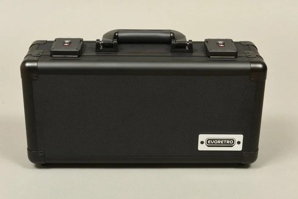 Evoretro Mini Carrying Case – Black with Removable Foam 4