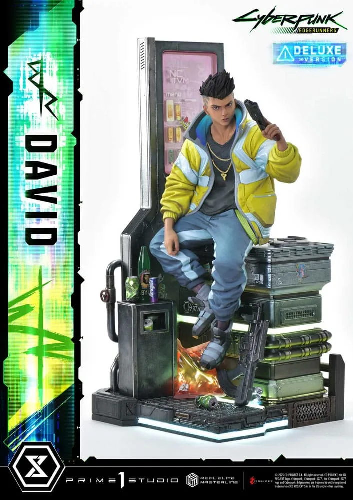 Cyberpunk Edgerunners Statue – David Bonus Version 58 cm