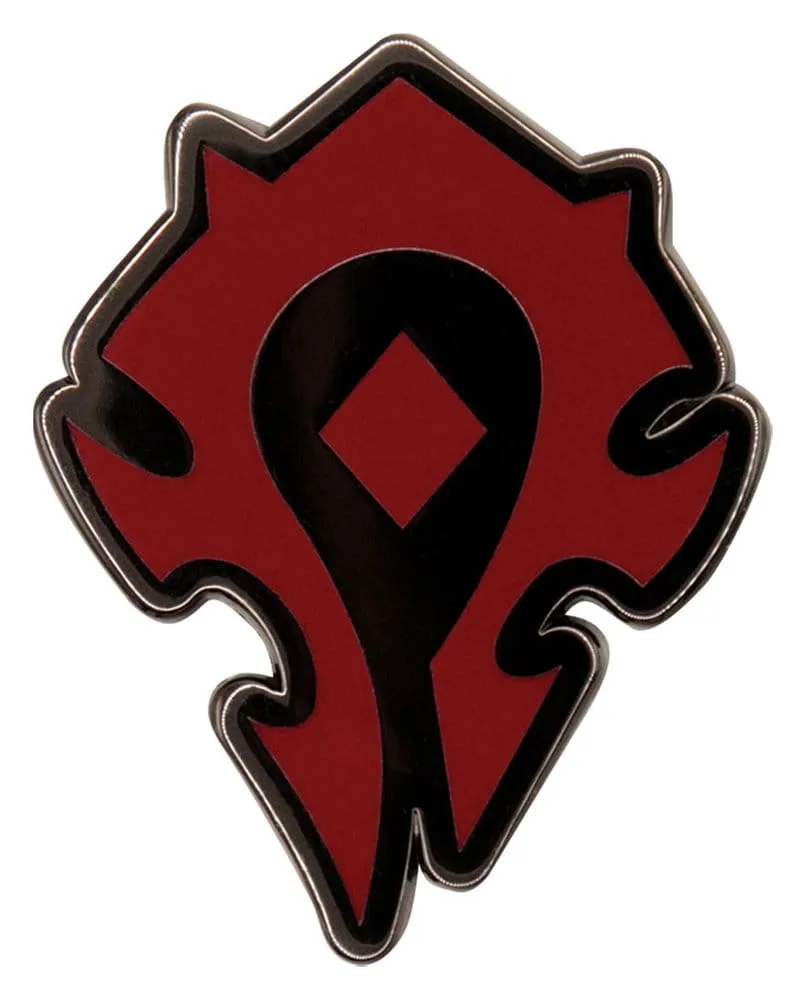 World of Warcraft Mystery Pin Display – Horde 12 Badges 12