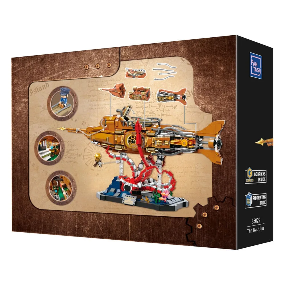 Pantasy Original Construction Set – Steampunk Nautilus 62 cm 9