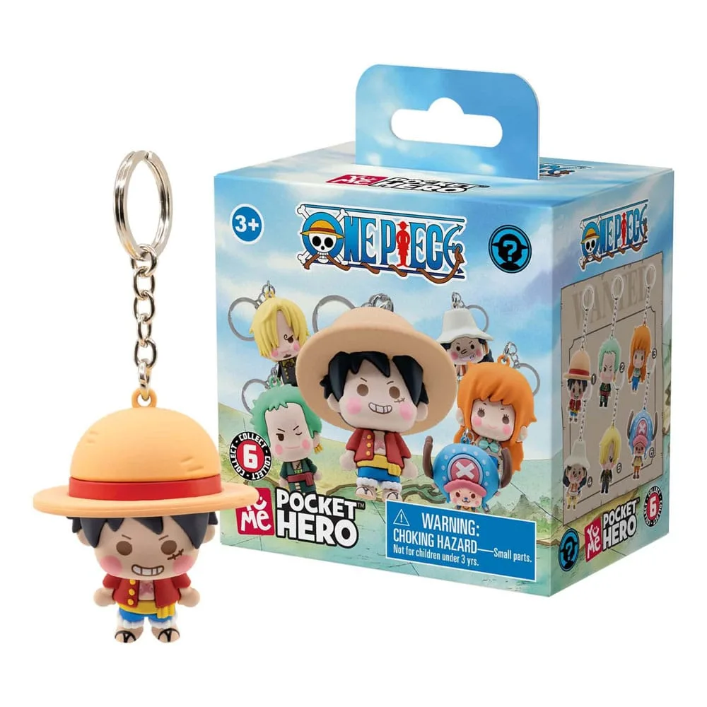 One Piece Keychain Display – Pocket Hero Series 2 12 Pack 6–7 cm 13