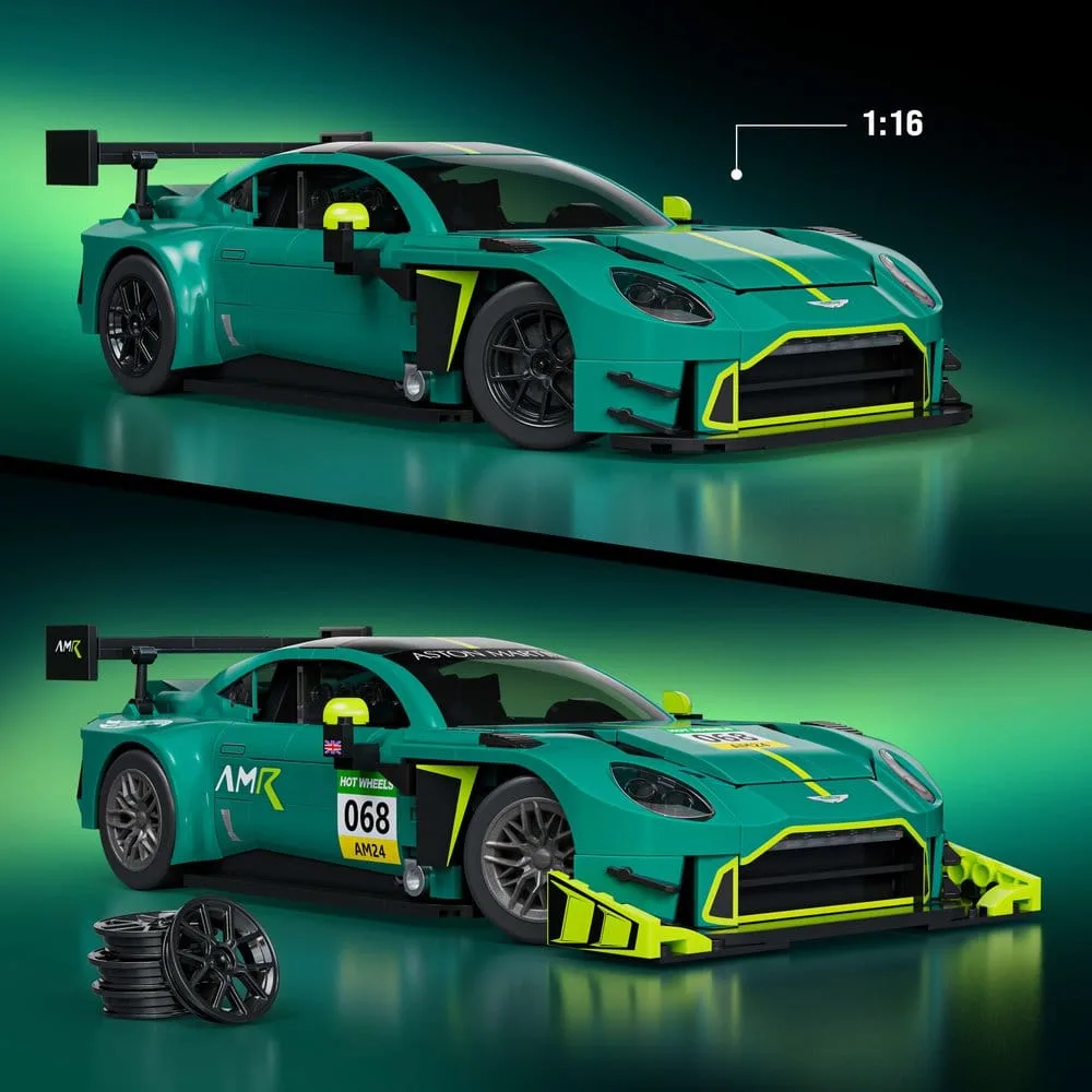 Hot Wheels Building Set – 2024 Aston Martin Vantage GT3 1/16 4