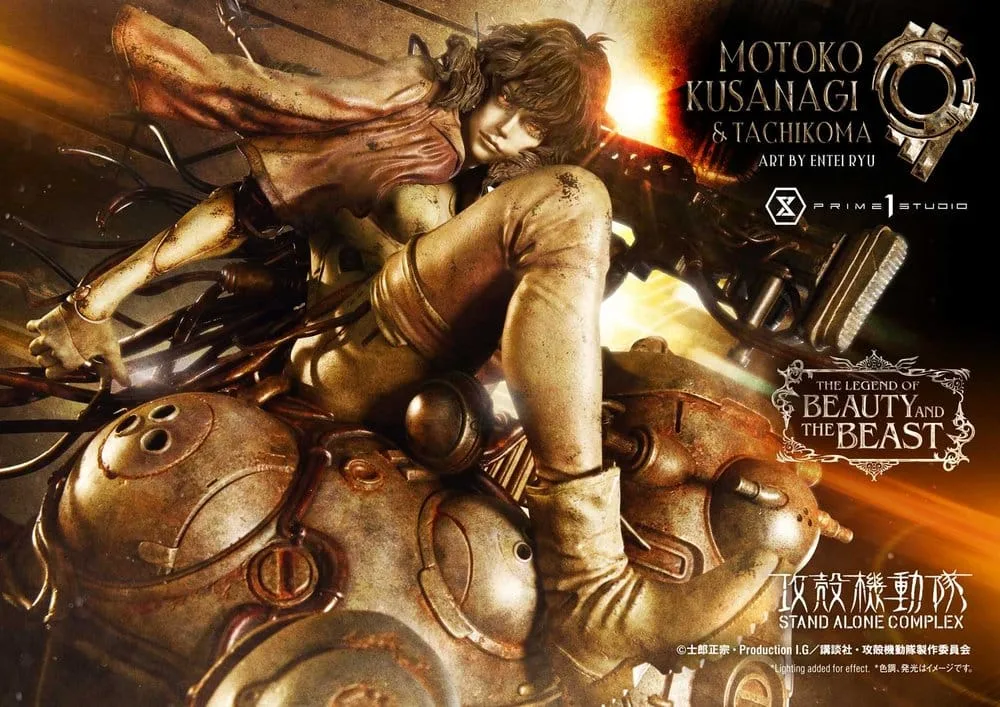 Ghost in the Shell Statue – Motoko and Tachikoma Bonus Version 53 cm 2