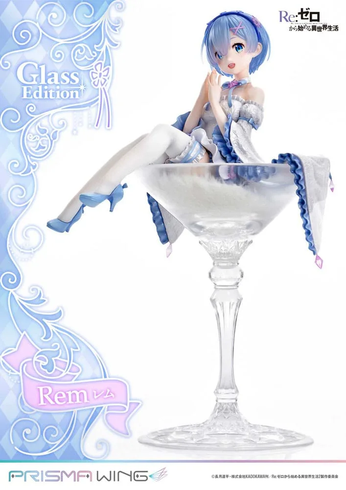 Re:Zero PVC Statue – Rem Glass Edition 1/7 Scale 23 cm 4