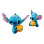 Lilo & Stitch Plush – Stitch with Burger 25 cm 2
