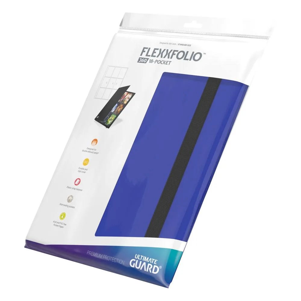 Ultimate Guard Sammelkartenalbum – Flexxfolio 360 Blau 18-Pocket 8