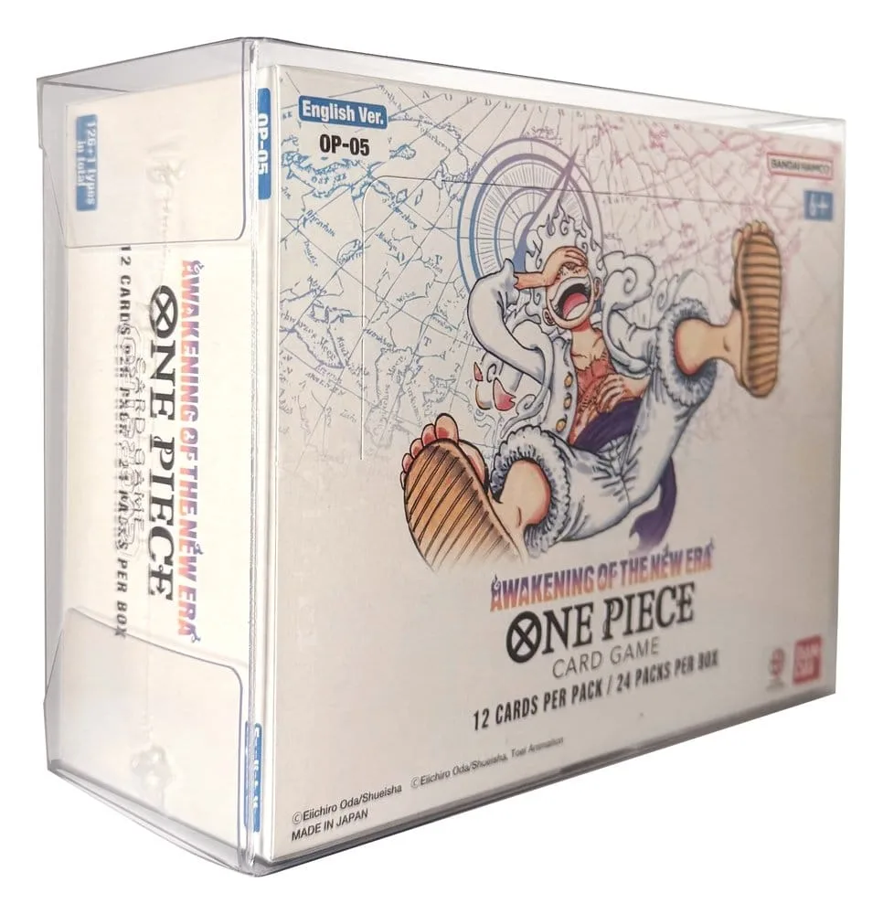 One Piece Booster Box Protectors – Evoretro 5-Pack 12 x 6 x 15 cm 14