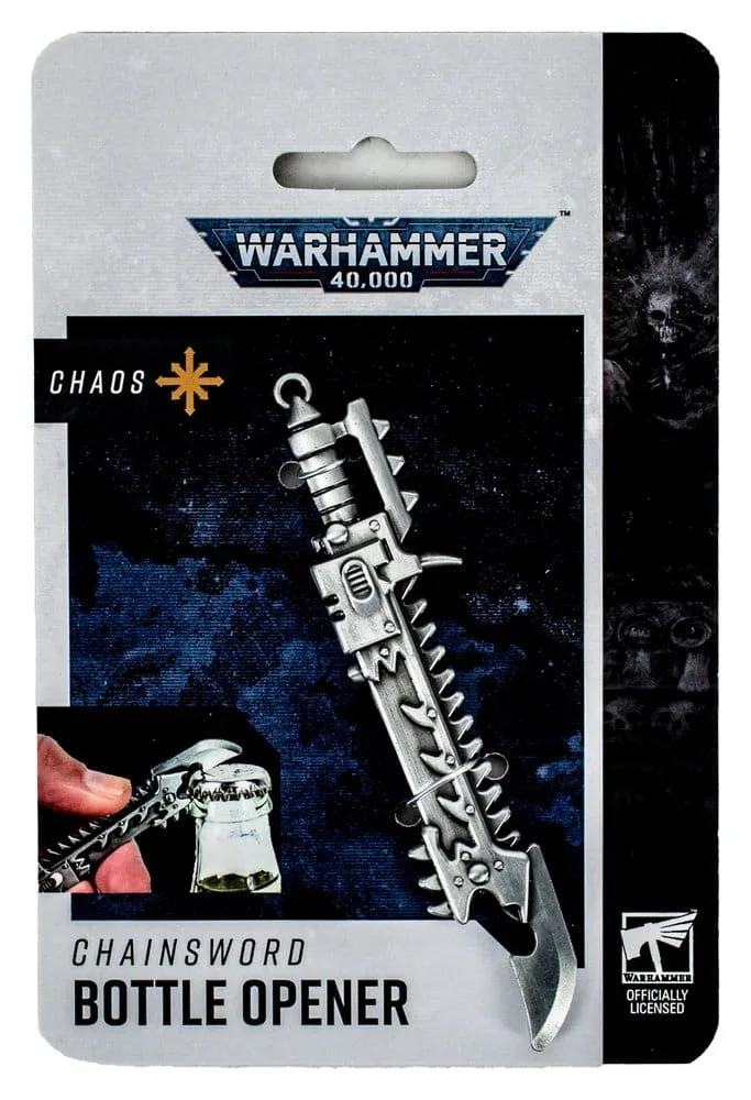 Warhammer 40,000 Flaschenöffner – Chaos-Kettenschwert 2