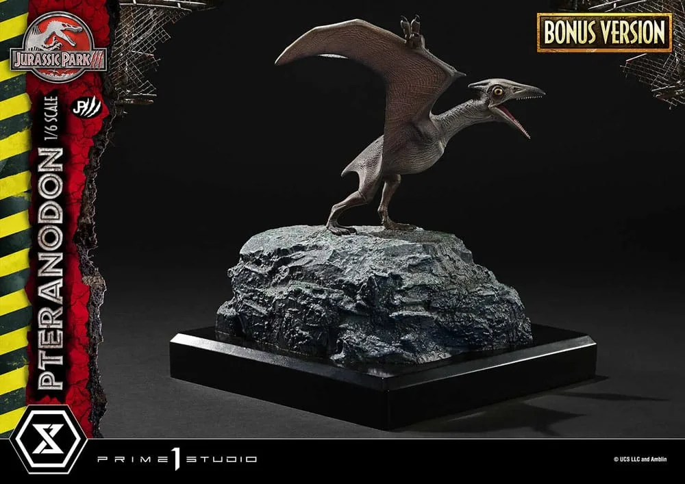 Jurassic Park III Beeld – Pteranodon Bonus Version 68 cm 13