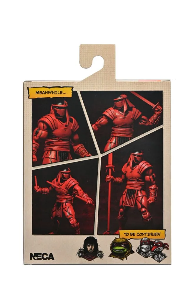 TMNT Action Figure – Red and Black Foot Enforcer 18 cm 2