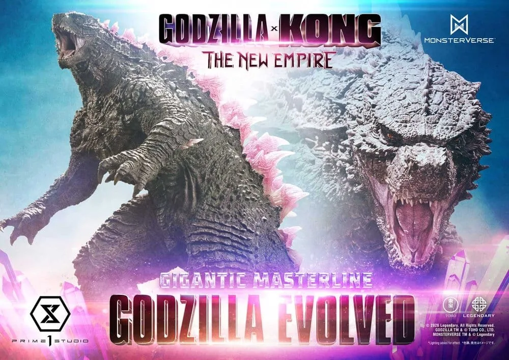 Godzilla x Kong Beeld – Godzilla Evolved Gigantic Masterline 93 cm 2