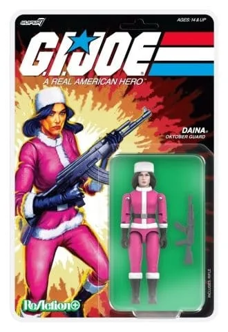 GI Joe Action Figure – ReAction+ Wave 7 Daina Cartoon 10 cm