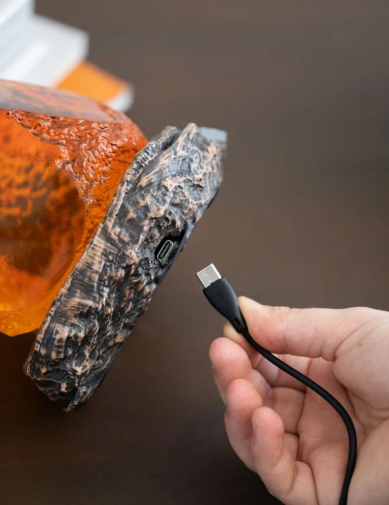 Jurassic Park LED Lamp – Amber USB-C 17 cm 4