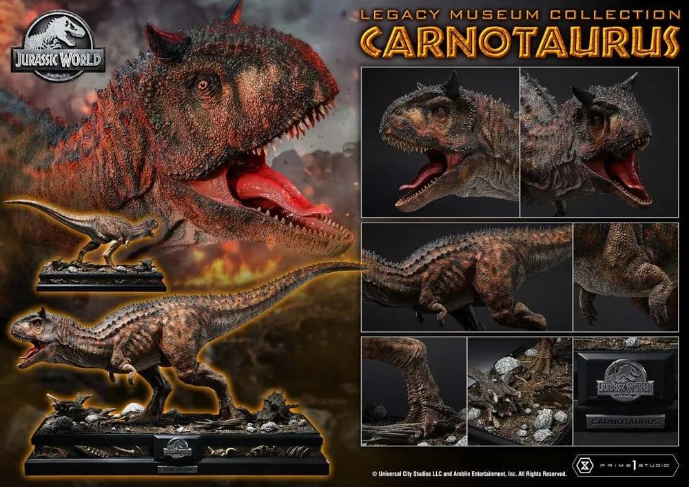 Jurassic World Fallen Kingdom Statue – Carnotaurus 38 cm 5