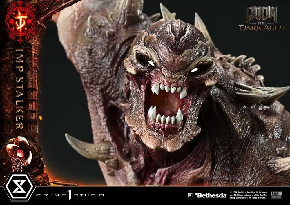 DOOM The Dark Ages Statue – Imp Stalker 1/4 Scale 77 cm 12