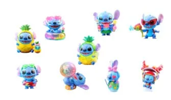 Lilo & Stitch Cosbi Mini Figures – 8 Blind Boxes 8 cm