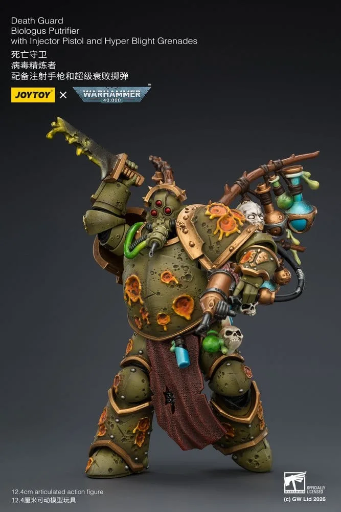 Warhammer 40,000 Action Figure – Biologus Putrifier 12.4 cm 8