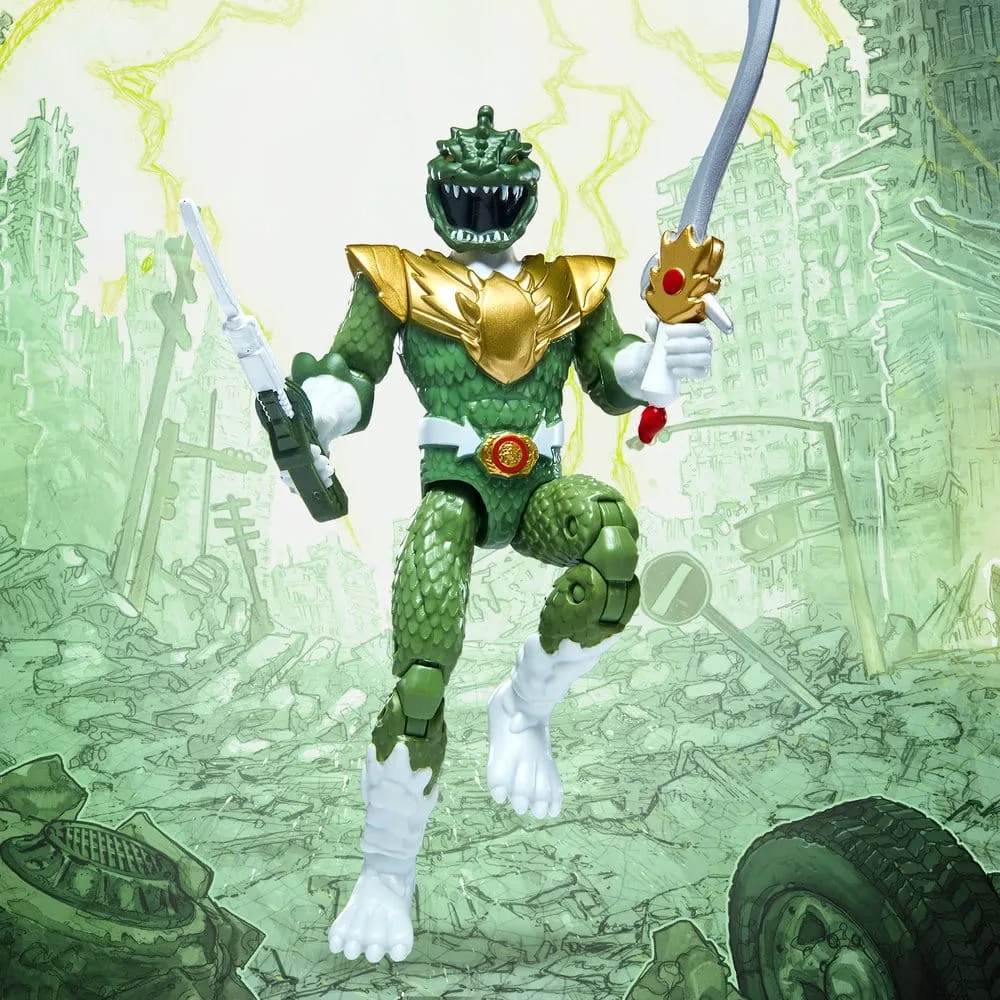 Power Rangers x Godzilla Action Figure – Green Version 2