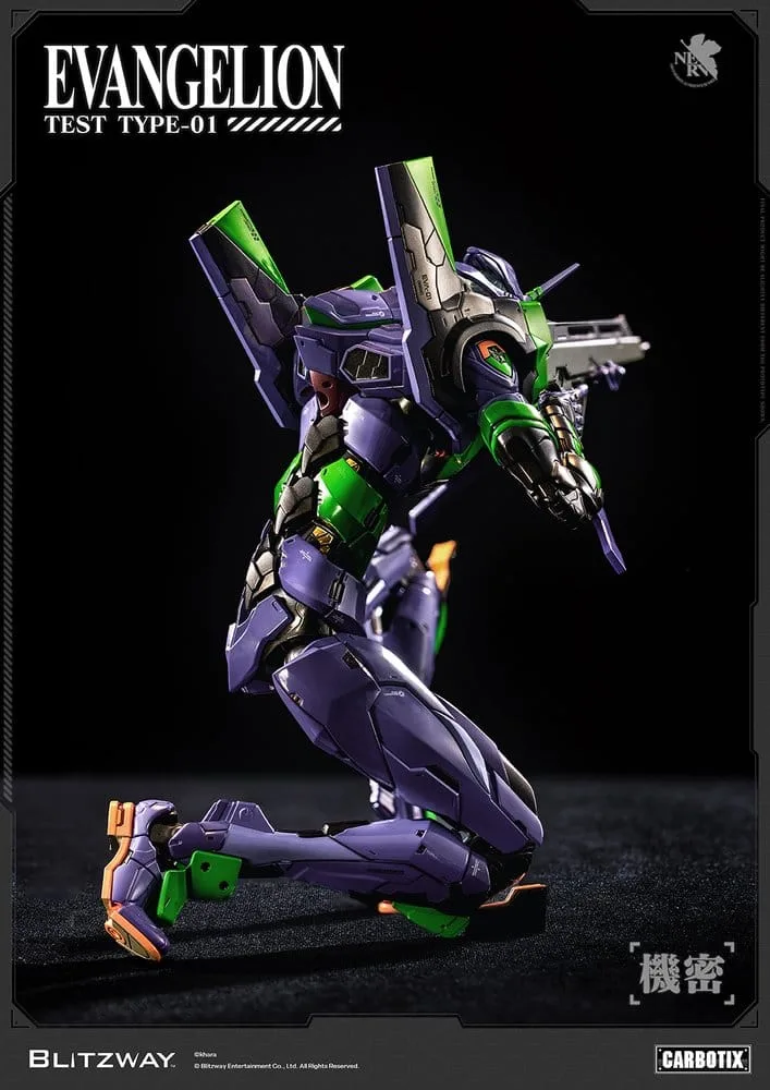 Evangelion Actiefiguur – Carbotix Unit-01 Test Type DX 33 cm 22
