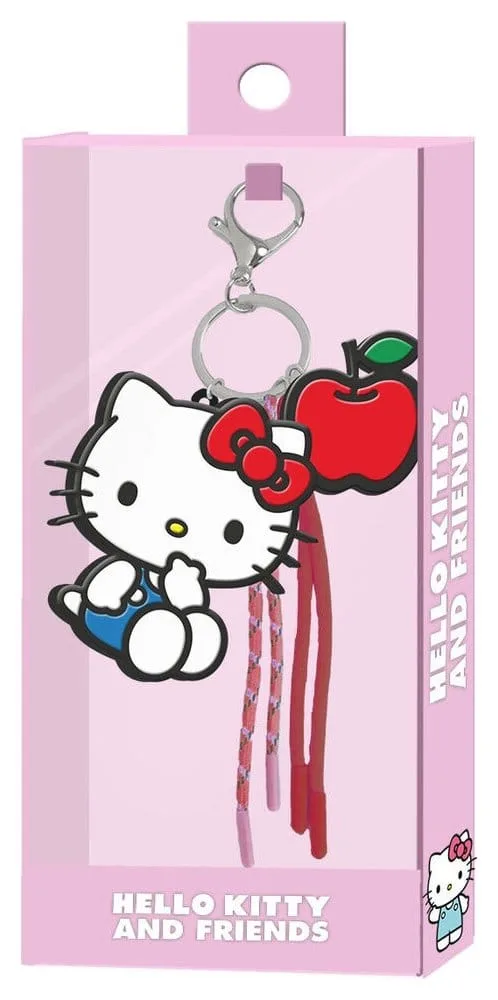 Sanrio Charm Keyring – Hello Kitty Face