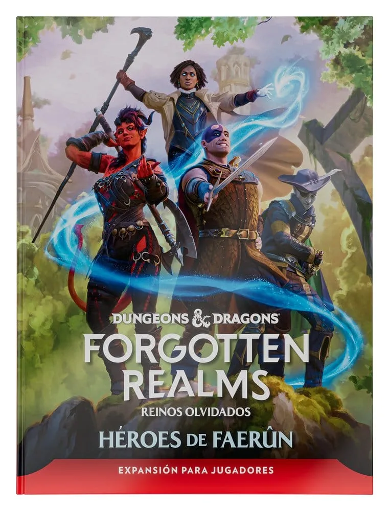Dungeons & Dragons RPG Book – Héroes de Faerun Spanish