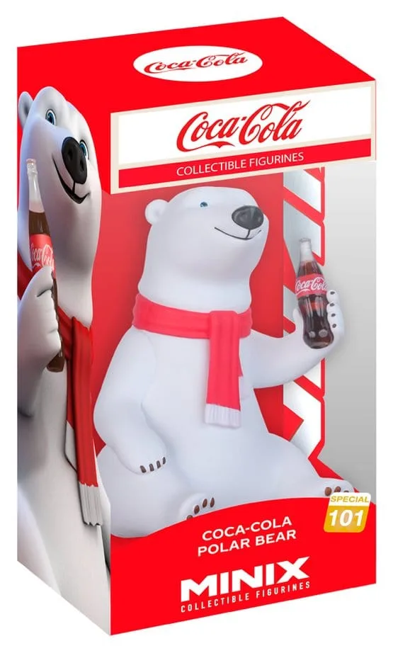Coca-Cola Minix Figure – Polar Bear 12 cm 2