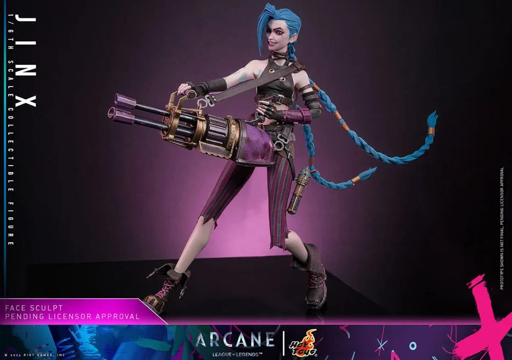Arcane Action Figure – Jinx 1/6 Scale 27 cm 10