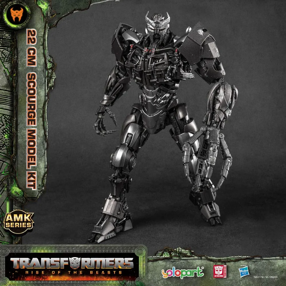 Transformers Rise of the Beasts Model Kit – AMK Scourge 22 cm 7