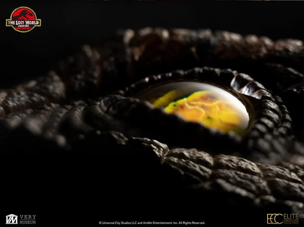 The Lost World Jurassic Park Bust – Male Velociraptor Eye Prop 23 cm 3