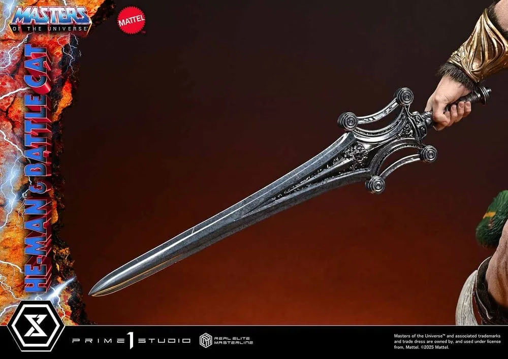 Masters of the Universe Statue – He-Man and Battle Cat 86 cm 7