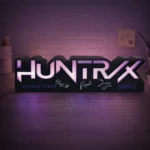KPop Demon Hunters Lamp – Huntr/x Logo 3