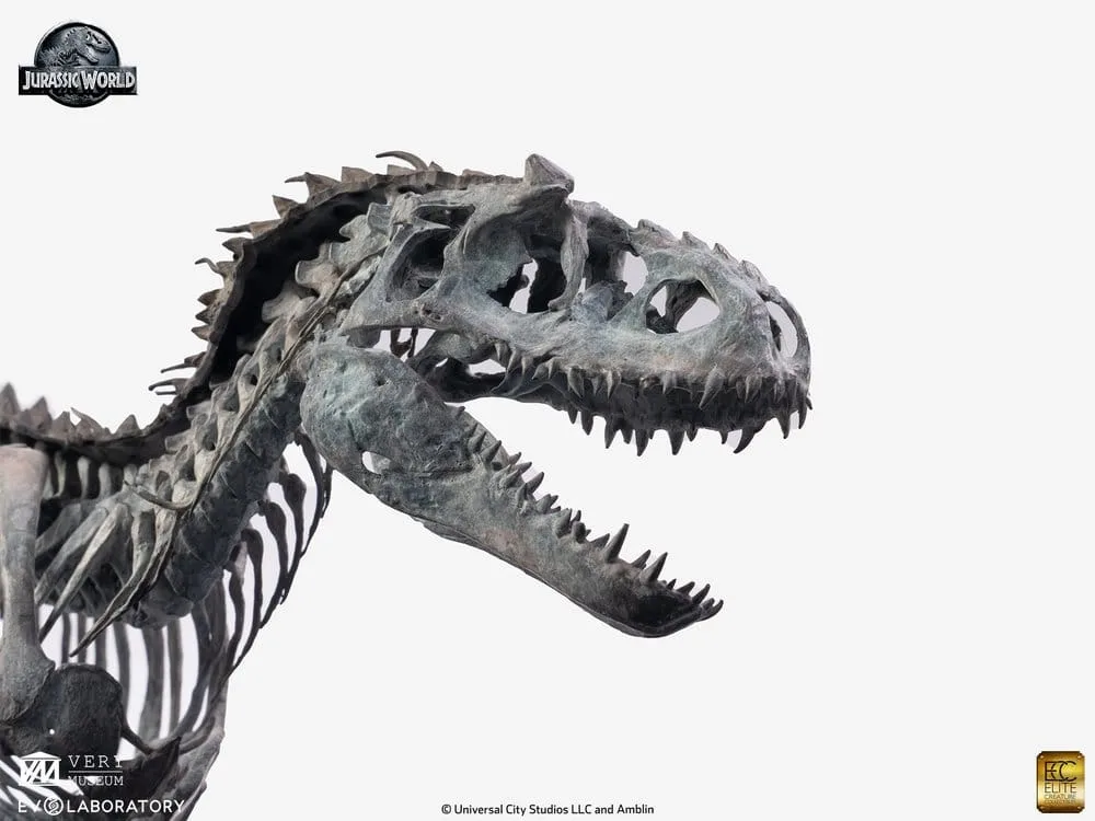 Jurassic World Statue – Indominus Rex Skeleton Bronze 24 cm 13